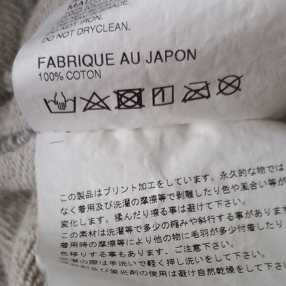 PLAY COMME DES GARCONS grey full zip hoodie size s - Picture 12 of 13